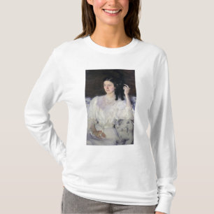 Camiseta Sita e Sarita, ou rapariga com um gato