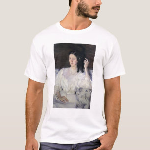 Camiseta Sita e Sarita, ou rapariga com um gato