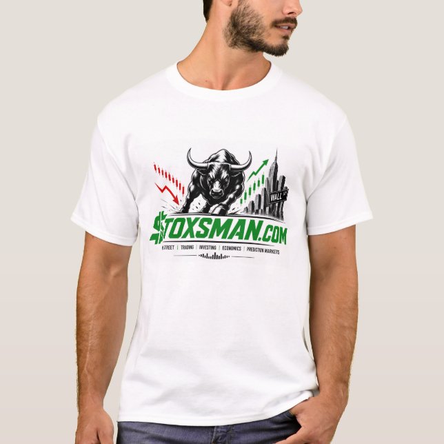 Camiseta site de investimentos Stoxsman.com (Frente)