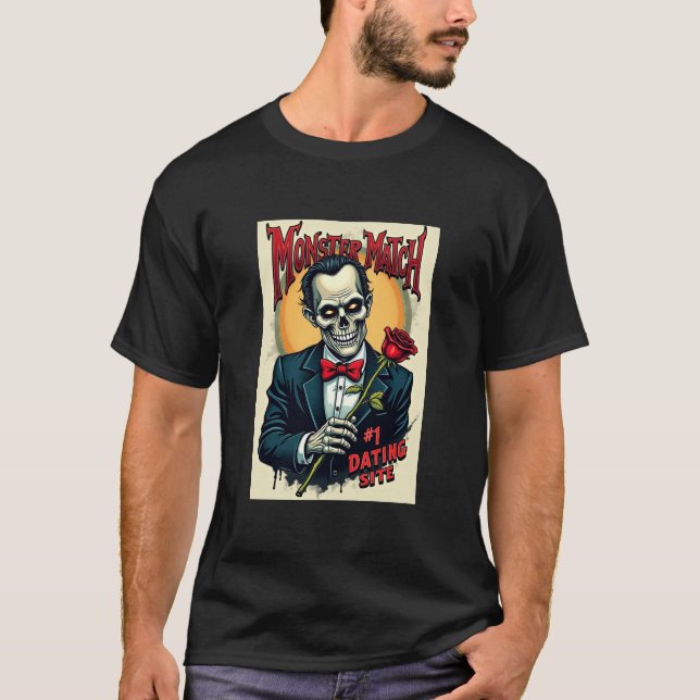 Camiseta Site do Namorando de Correspondência Monster - Edi (Frente)