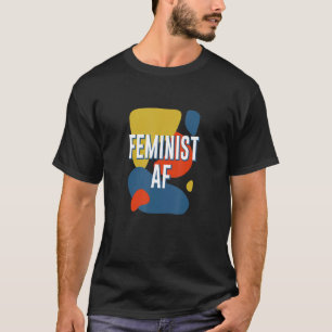 Camiseta Situação Feminista dos Direitos da Mulher e Iguald