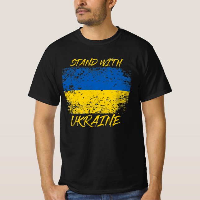 Camiseta Situação Na Ucrânia (Frente)