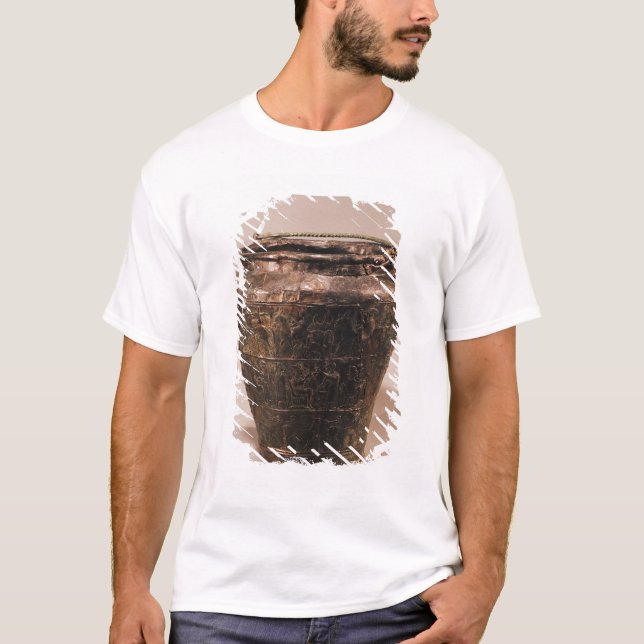 Camiseta Situla com três bandas decorativas do repousse (Frente)