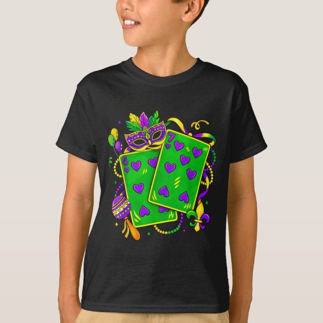 Camiseta Six Seven 67 Mardi Gras Funny Mardi Gras Parade Me (Frente)