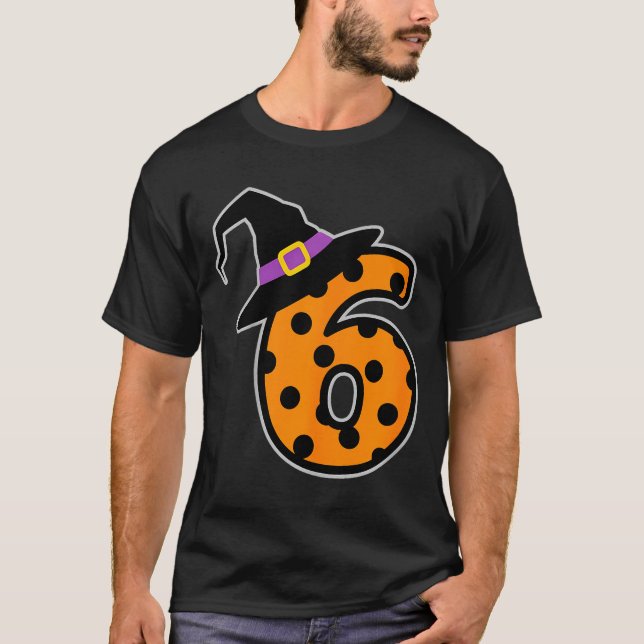 Camiseta Six Seven Meme 6 7 Halloween Costume Couple  (Frente)