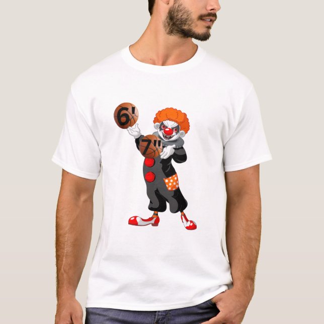 Camiseta Six Seven | Six-Seven | 6' 7" | Clown (Frente)