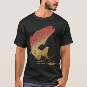 Camiseta Sizudo de pesca com mosca engraçado pescadores de