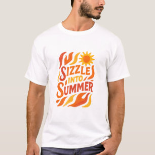 Camiseta Sizzle Into Verão