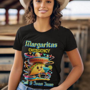Camiseta Sizzling Fiesta: Emergência Margaritas