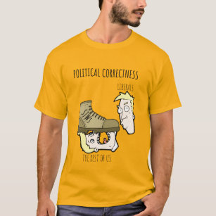 Camiseta SJWs - liberais e exatidão política