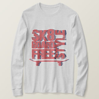 Camiseta Sk8 Board Life Graphic | Skateboarding Art