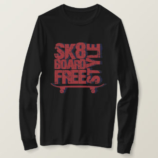 Camiseta Sk8 Board Life Graphic | Skateboarding Art