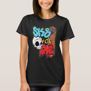 Camiseta Sk8 Ou X Skater X Roupa