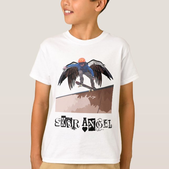CAMISETA SK8R ANGEL (Frente)