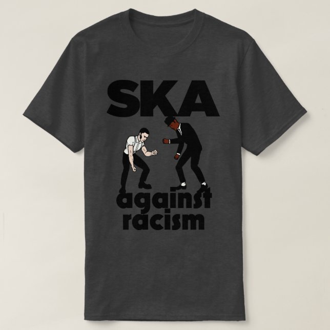 Camiseta Ska contra o racismo (Frente do Design)