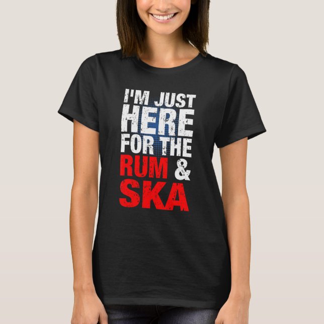 Camiseta Ska E Rum Music São A Vida Ska Reggae Punk Sco (Frente)