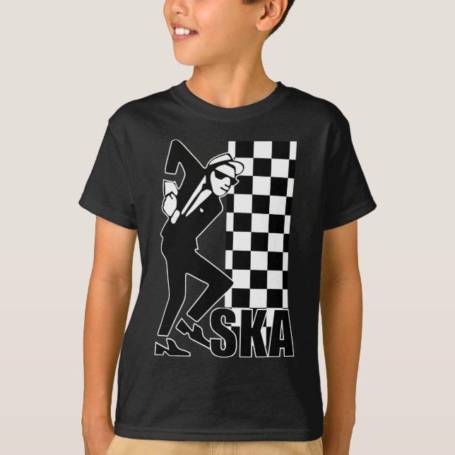Camiseta Ska Music T-Ska Music é a vida Ska Reggae (Frente)