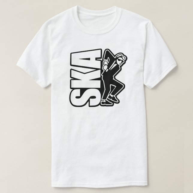 Camiseta Ska T-Shirt (Frente do Design)