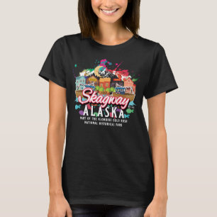 Camiseta Skagway Alaska Klondike Histórico Nacional Rush Do