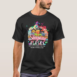 Camiseta Skagway Alaska Klondike Histórico Nacional Rush Do