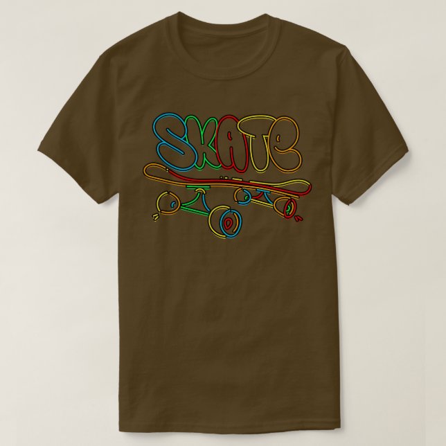 Camiseta skate (Frente do Design)