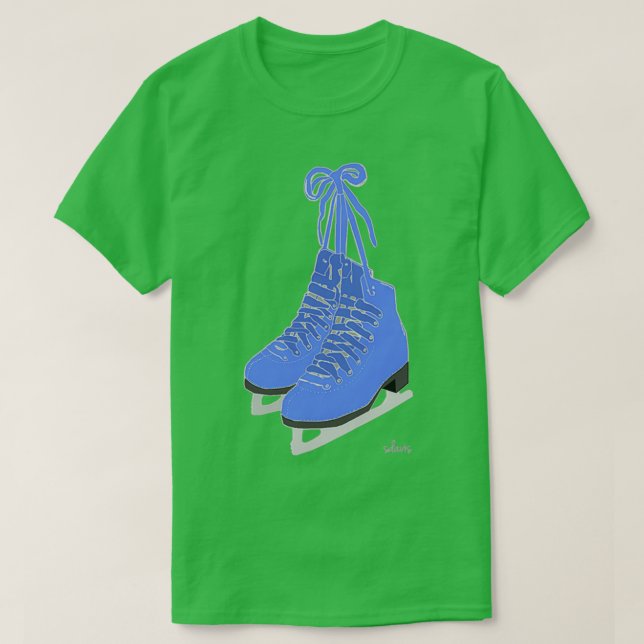 Camiseta Skate 528 azul (Frente do Design)