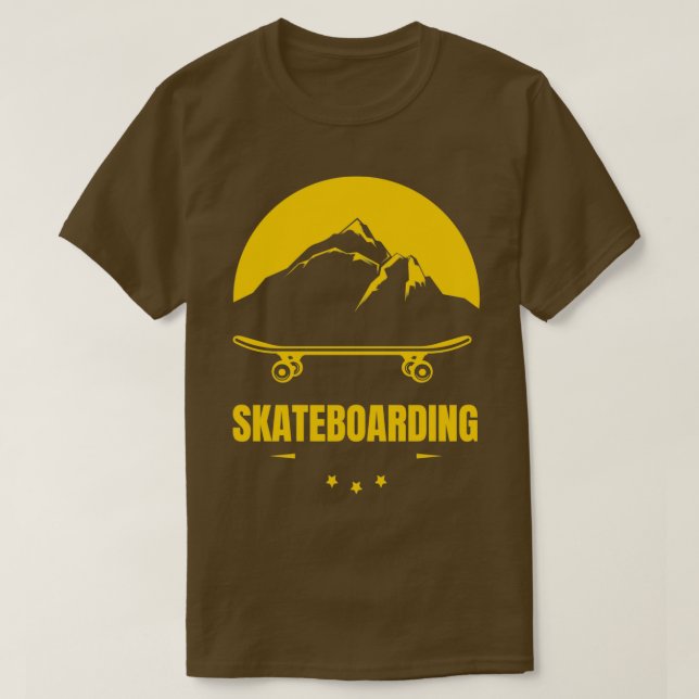 Camiseta skate canadense 3 (Frente do Design)