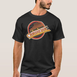 Camiseta skate clássico de T-Shirt retro de hóquei reverso