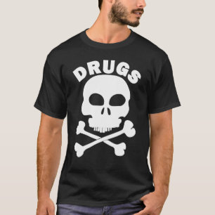 Camiseta Skate Crânio e Ossos