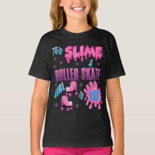 Camiseta Skate De Cilindrada, Garota De Aniversário Colori