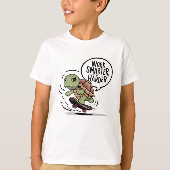 Camiseta skate de cruzeiro de tartaruga (Frente)