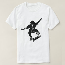 Camiseta skate de gráficos do Splatter