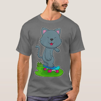Camiseta Skate de Skate Cat