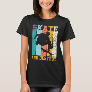 Camiseta Skate de skate Destroy Skateboard Old School Skate