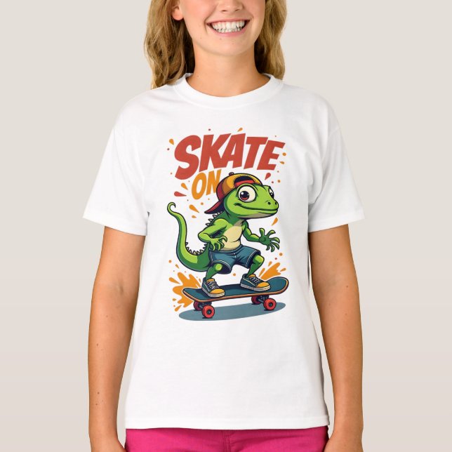 Camiseta "Skate Em Diversão!" (Frente)