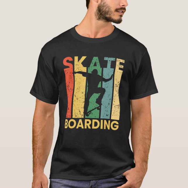 Camiseta skate I Skate Embarque I Skater Skate Skater (Frente)