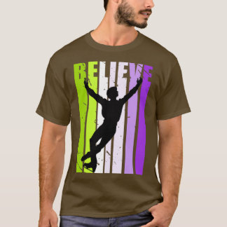 Camiseta Skate Motivational Ice Skater Figura