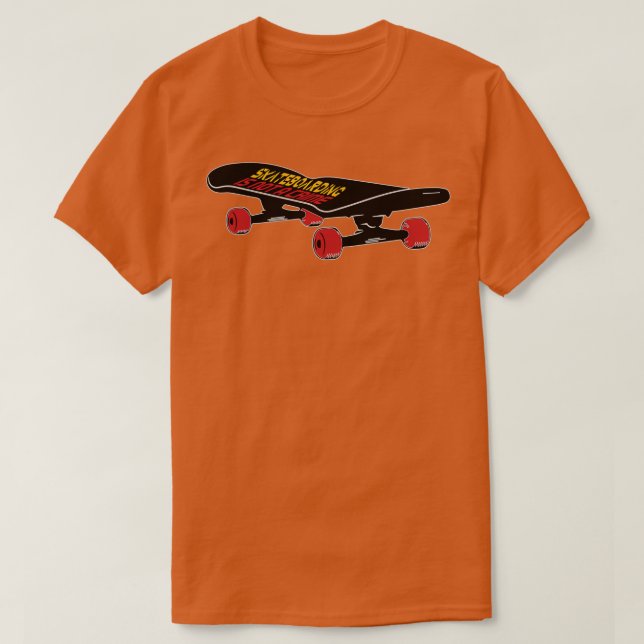 Camiseta skate não é crime 1 1 (Frente do Design)