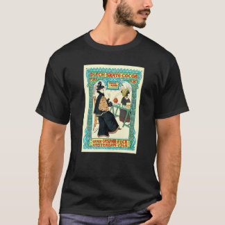 Camiseta Skate neerlandês Cocoa Art Nouveau Johann Georg Va