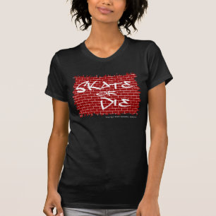 Camiseta Skate Ou Morte Ladies Twofer Sheer (Feita)