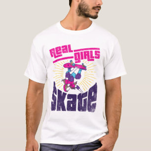 Camiseta Skate Real Girls do Skateboard