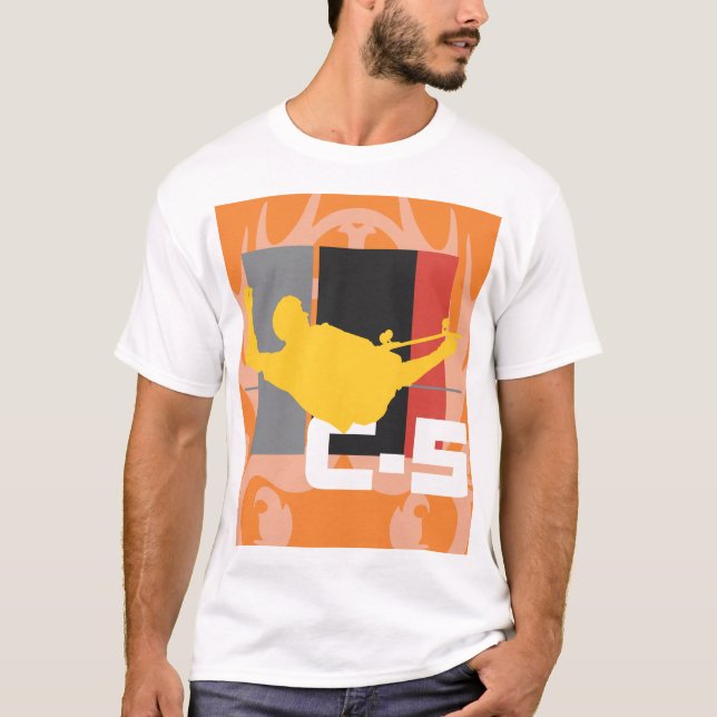 Camiseta  Skate Rebel (Frente)