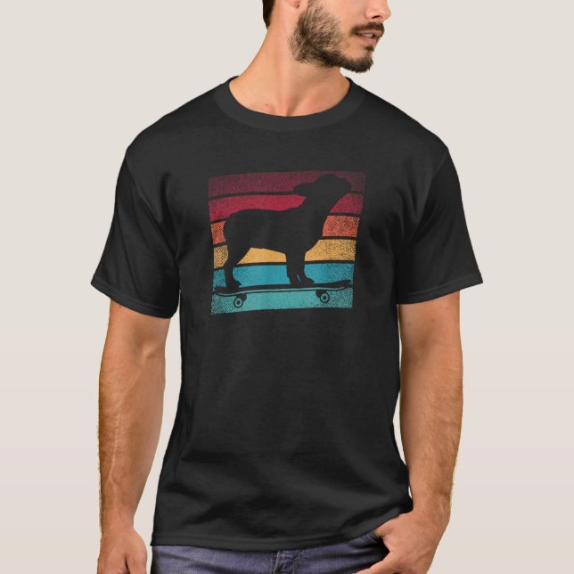 Camiseta skate Retro Buldogue Francês (Frente)