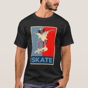 Camiseta Skate - Skateboard Pop de Arte Rua
