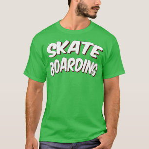 Camiseta Skateboard 1 com Skate de skate