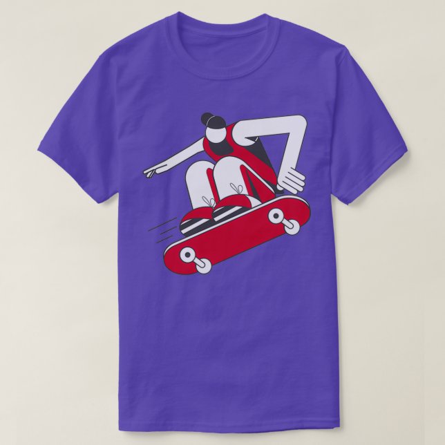 Camiseta Skateboard Classic TShirt Copiar Cópia C (Frente do Design)