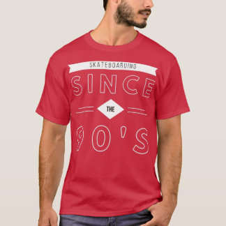 Camiseta Skateboard Desde Os Anos 90