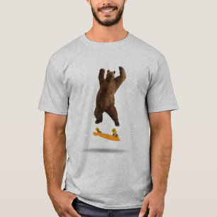 Camiseta Skateboard Grizzly