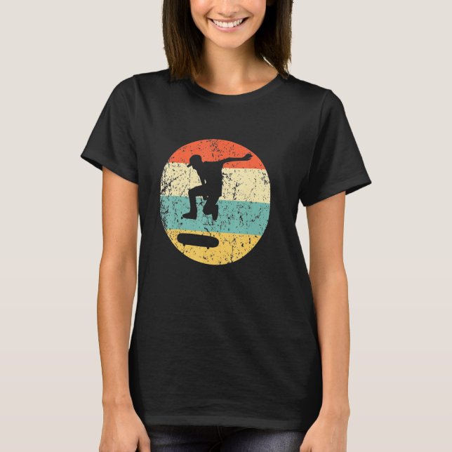 Camiseta Skateboard Para Homens (Frente)