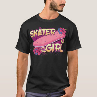 Camiseta Skateboard Rapariga do Skater
